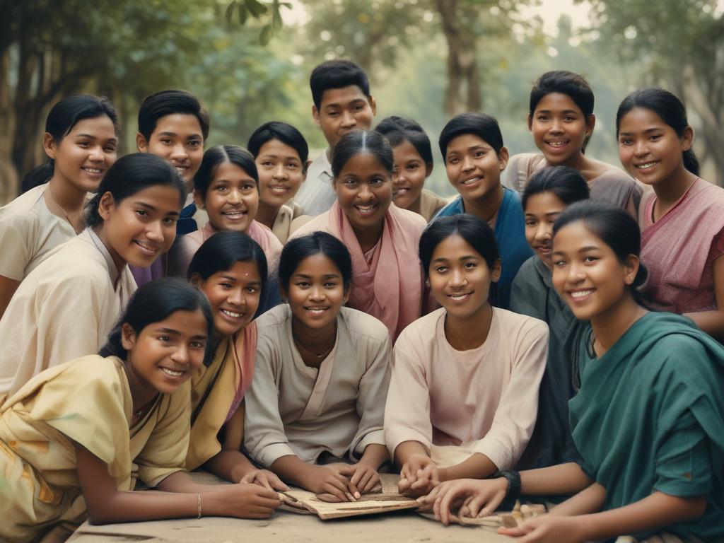 youth workshop, empowerment, leadership, community, Tangail